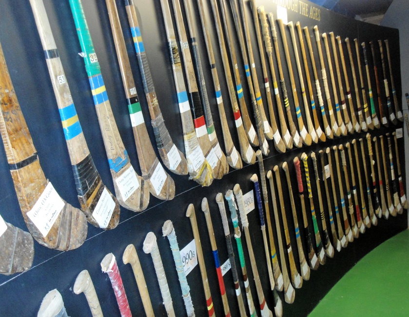 Collection of Hurleys at Lar na Pairce, Thurles, Co. Tipperary