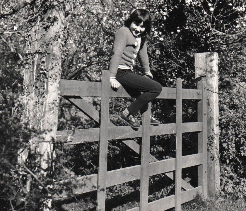 Me Sitting on a Gate Photo: Frank Tubridy
